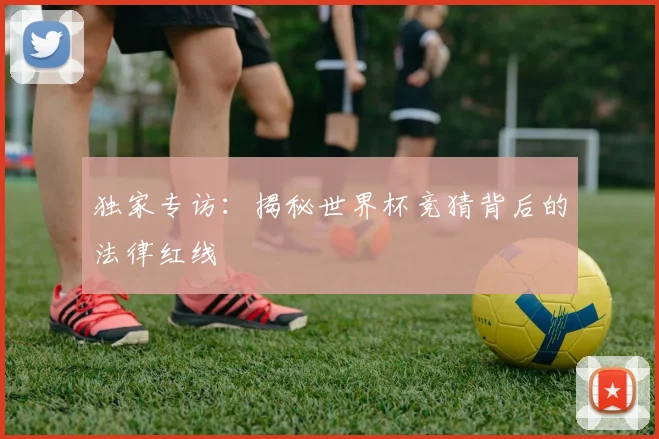 独家专访：揭秘世界杯竞猜背后的法律红线